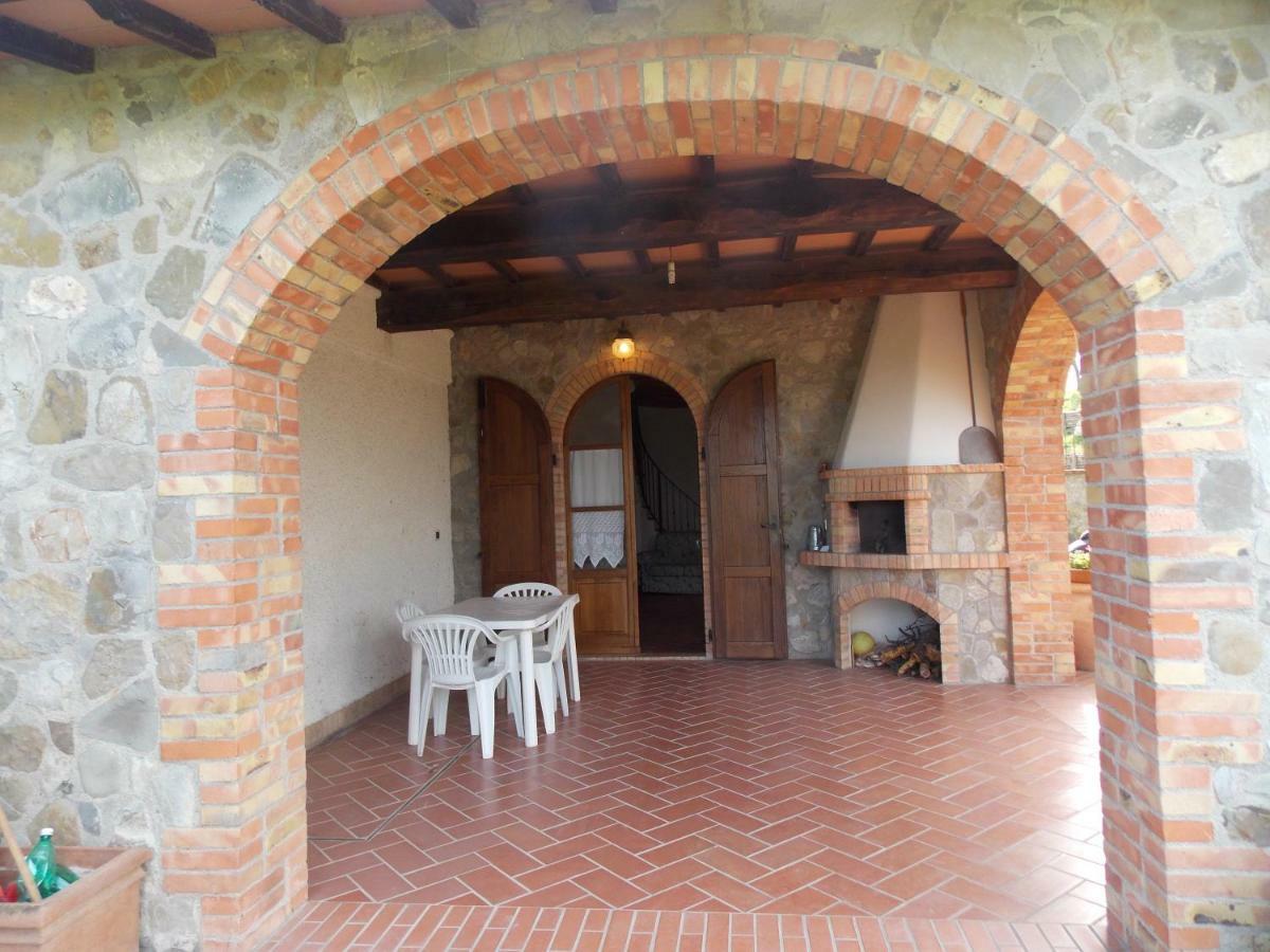 בית הארחה Castiglione dʼOrcia 	Casale Le Querciole מראה חיצוני תמונה