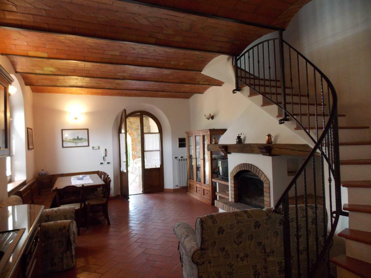 בית הארחה Castiglione dʼOrcia 	Casale Le Querciole מראה חיצוני תמונה