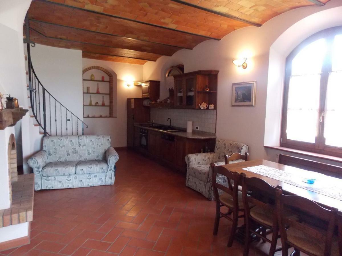 בית הארחה Castiglione dʼOrcia 	Casale Le Querciole מראה חיצוני תמונה