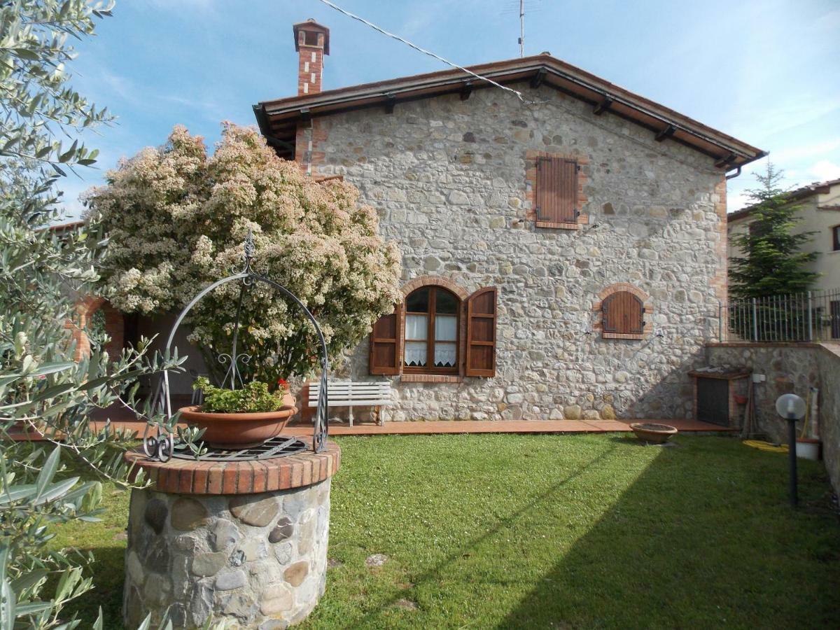 בית הארחה Castiglione dʼOrcia 	Casale Le Querciole מראה חיצוני תמונה